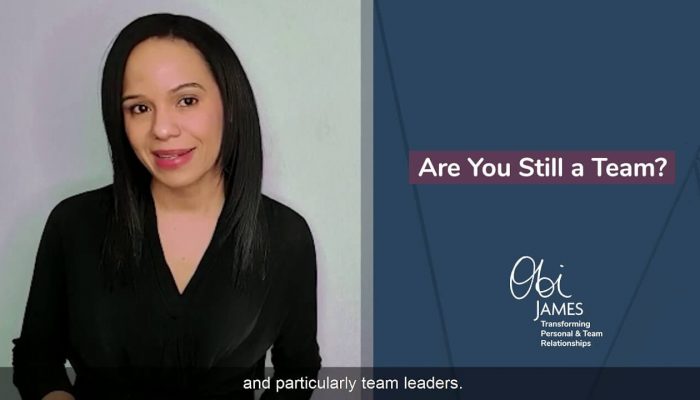 Are You Still A Team