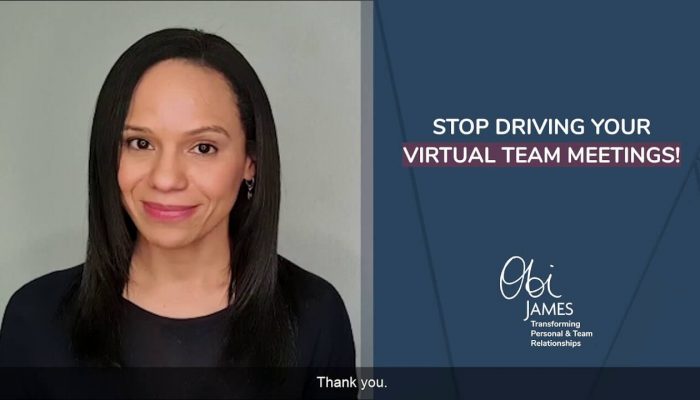 Stop Driving Your Virtual Meetings
