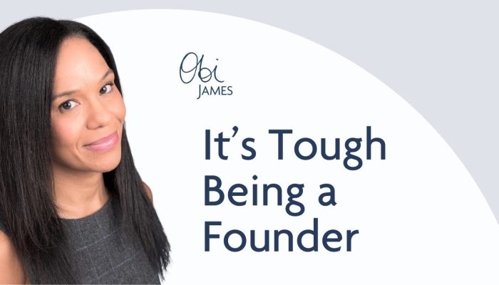 It's tough being a founder